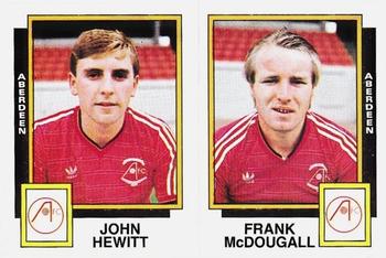 1985-86 Panini Football 86 (UK) #459 John Hewitt / Frank McDougall Front