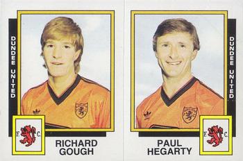 1985-86 Panini Football 86 (UK) #492 Richard Gough / Paul Hegarty Front