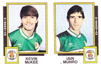 1985-86 Panini Football 86 (UK) #512 Kevin McKee / Iain Munro Front