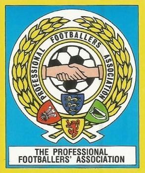 1987-88 Panini Football 88 (UK) #3 PFA Badge Front
