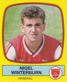 1987-88 Panini Football 88 (UK) #10 Nigel Winterburn Front
