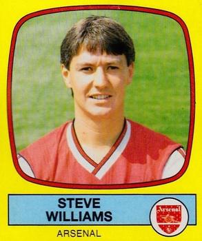 1987-88 Panini Football 88 (UK) #16 Steve Williams Front