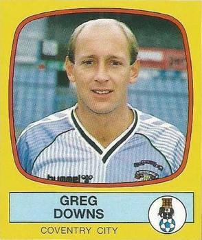 1987-88 Panini Football 88 (UK) #55 Greg Downs Front