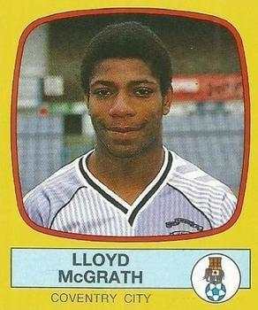 1987-88 Panini Football 88 (UK) #58 Lloyd McGrath Front