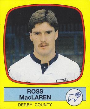 1987-88 Panini Football 88 (UK) #72 Ross MacLaren Front