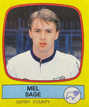 1987-88 Panini Football 88 (UK) #73 Mel Sage Front