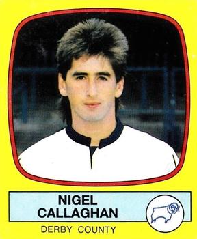1987-88 Panini Football 88 (UK) #75 Nigel Callaghan Front