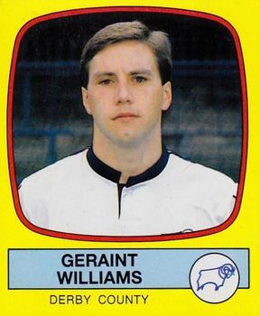 1987-88 Panini Football 88 (UK) #81 Geraint Williams Front