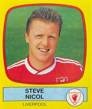 1987-88 Panini Football 88 (UK) #105 Steve Nicol Front