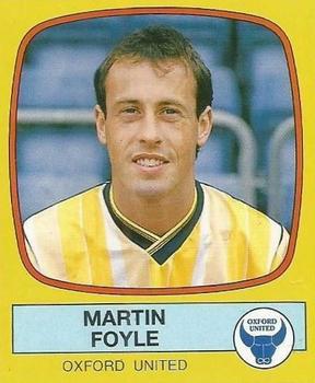1987-88 Panini Football 88 (UK) #211 Martin Foyle Front