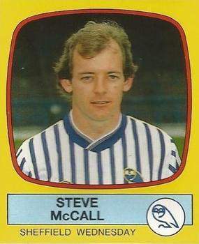 1987-88 Panini Football 88 (UK) #251 Steve McCall Front