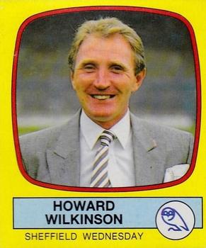 1987-88 Panini Football 88 (UK) #252 Howard Wilkinson Front