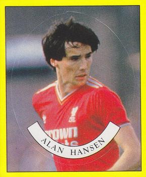1987-88 Panini Football 88 (UK) #264 Alan Hansen Front