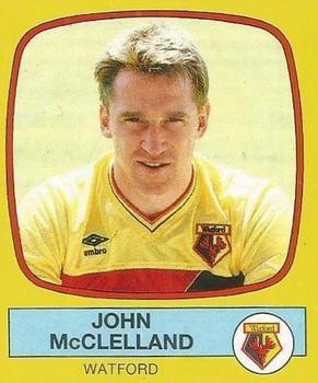 1987-88 Panini Football 88 (UK) #331 John McClelland Front