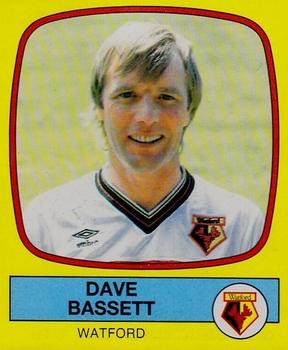 1987-88 Panini Football 88 (UK) #334 Dave Bassett Front