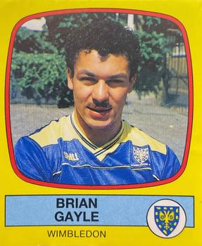 1987-88 Panini Football 88 (UK) #360 Brian Gayle Front
