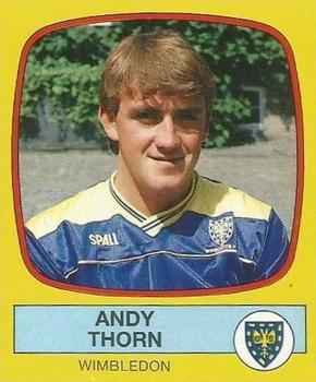 1987-88 Panini Football 88 (UK) #361 Andy Thorn Front
