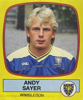 1987-88 Panini Football 88 (UK) #372 Andy Sayer Front