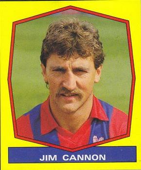 1987-88 Panini Football 88 (UK) #394 Jim Cannon Front