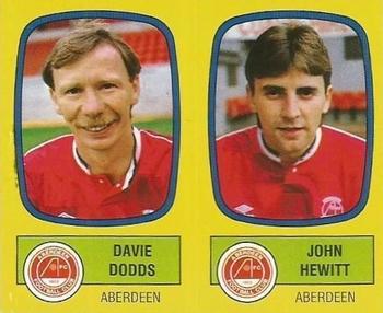 1987-88 Panini Football 88 (UK) #474 David Dodds / John Hewitt Front