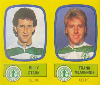1987-88 Panini Football 88 (UK) #483 Billy Stark / Frank McAvennie Front