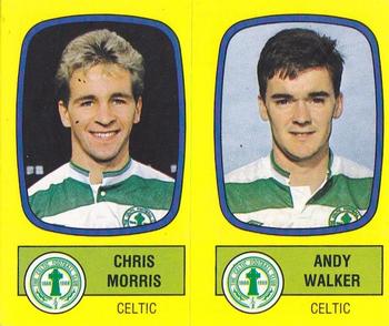 1987-88 Panini Football 88 (UK) #484 Chris Morris / Andy Walker Front