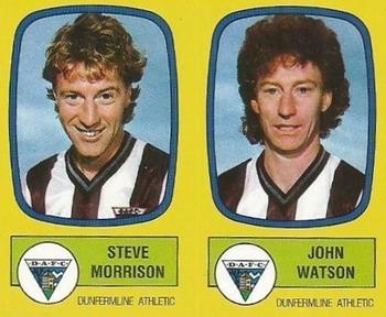 1987-88 Panini Football 88 (UK) #511 Steve Morrison / John Watson Front