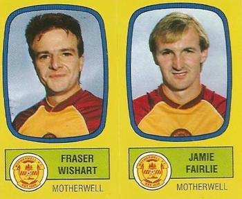 1987-88 Panini Football 88 (UK) #553 Fraser Wishart / Jamie Fairlie Front