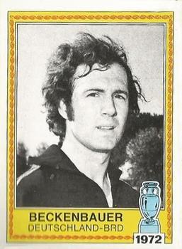 1980 Panini UEFA Europa Stickers #16 Beckenbauer Front