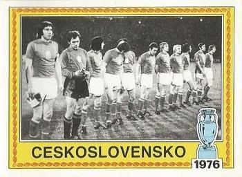 1980 Panini UEFA Europa Stickers #18 Czechoslovakia 1976 Front