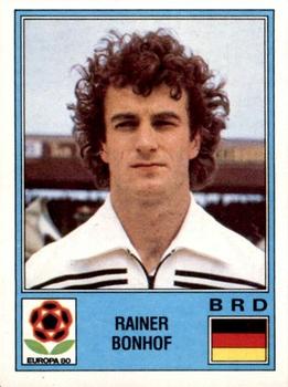 1980 Panini UEFA Europa Stickers #42 Rainer Bonhof Front
