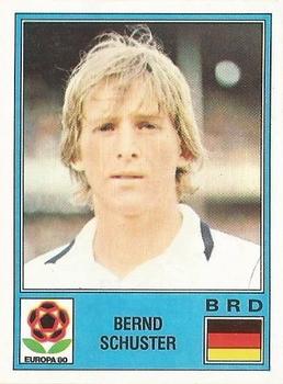 1980 Panini UEFA Europa Stickers #52 Bernd Schuster Front