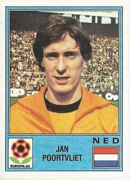 1980 Panini UEFA Europa Stickers #61 Jan Poortvliet Front