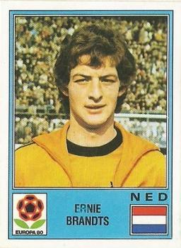 1980 Panini UEFA Europa 80 Stickers #63 Ernie Brandts Front