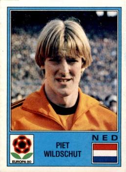 1980 Panini UEFA Europa Stickers #73 Piet Wildschut Front