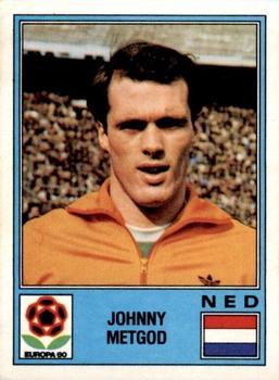 1980 Panini UEFA Europa Stickers #74 Johnny Metgod Front