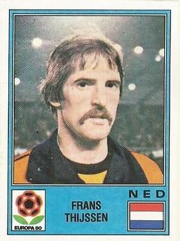 1980 Panini UEFA Europa Stickers #77 Frans Thijssen Front