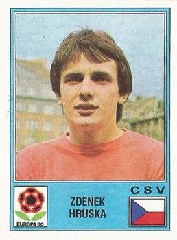 1980 Panini UEFA Europa Stickers #83 Zdenek Hruska Front
