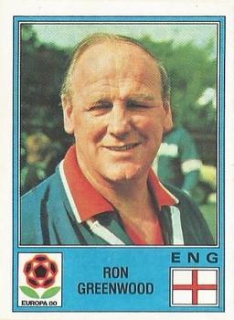 1980 Panini UEFA Europa Stickers #116 Ron Greenwood Front