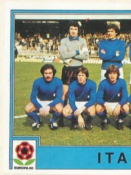 1980 Panini UEFA Europa Stickers #137 Team 1 Front