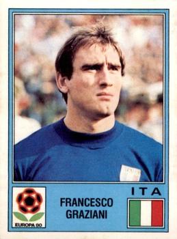 1980 Panini UEFA Europa Stickers #157 Francesco Graziani Front