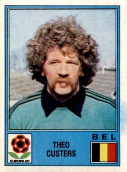 1980 Panini UEFA Europa Stickers #163 Theo Custers Front