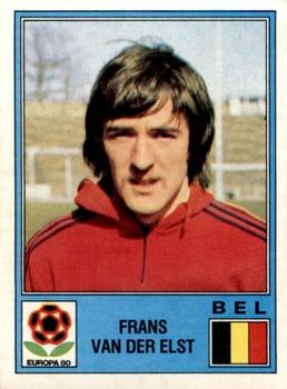 1980 Panini UEFA Europa Stickers #172 Frans Van Der Elst Front