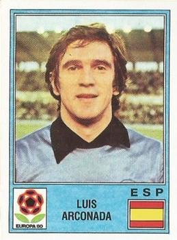 1980 Panini UEFA Europa Stickers #180 Luis Arconada Front