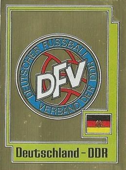 1980 Panini UEFA Europa Stickers #194 Deutschland-DDR Badge Front
