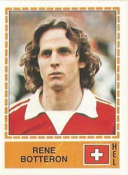 1980 Panini UEFA Europa Stickers #211 Rene Botteron Front