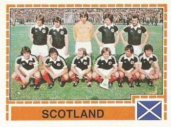 1980 Panini UEFA Europa Stickers #243 Scotland Front