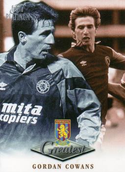 1999 Futera Platinum Aston Villa Greatest #NNO Gordan Cowans Front