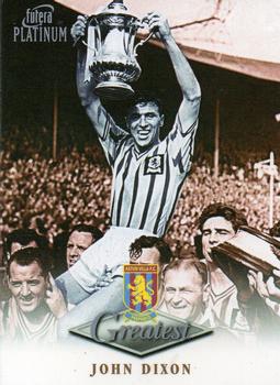 1999 Futera Platinum Aston Villa Greatest #NNO John Dixon Front