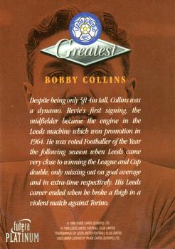 1999 Futera Platinum Leeds United Greatest #NNO Bobby Collins Back